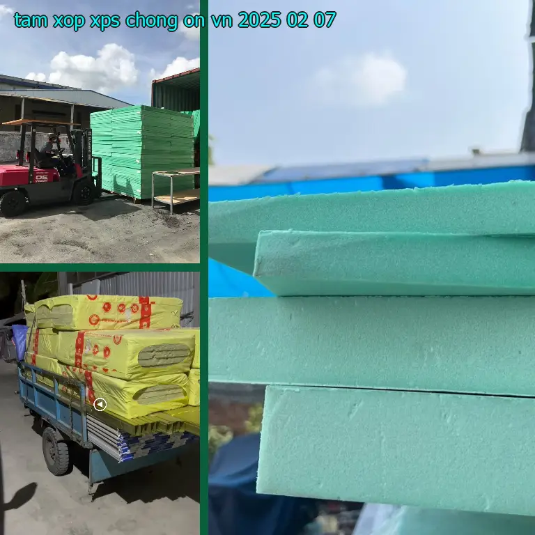 Ngày sản xuất tấm xốp XPS chống ồn VN: 2025-02-07