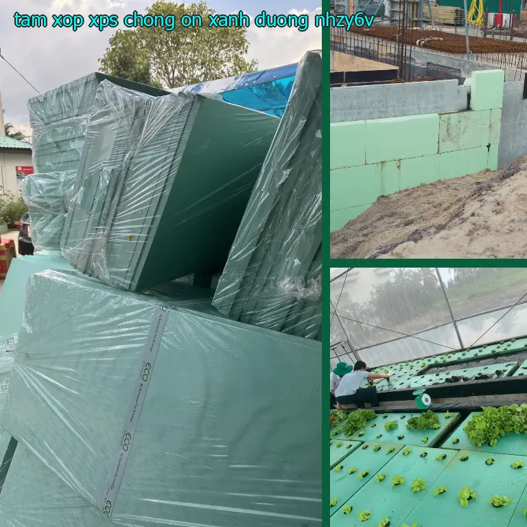 Model tấm xốp XPS chống ồn Xanh dương: NHZY6V