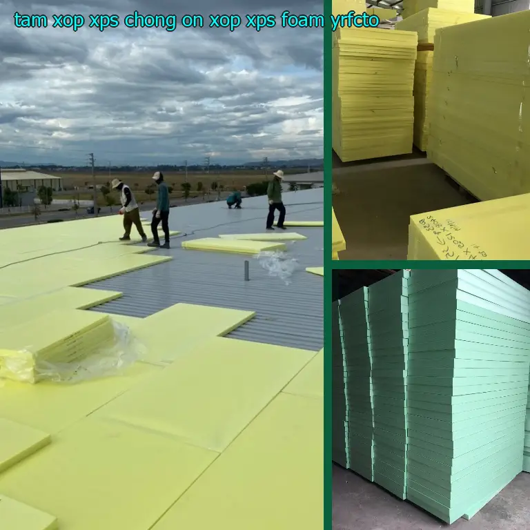 Model tấm xốp XPS chống ồn Xốp XPS Foam: YRFCTO Model tấm xốp XPS chống ồn Xốp XPS Foam: YRFCTO