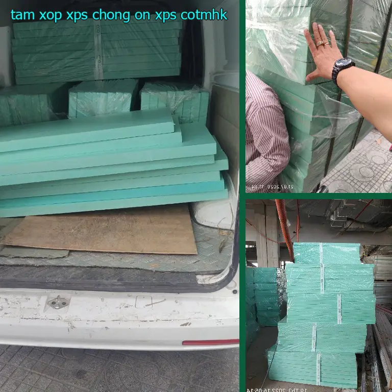 Model tấm xốp XPS chống ồn XPS: COTMHK