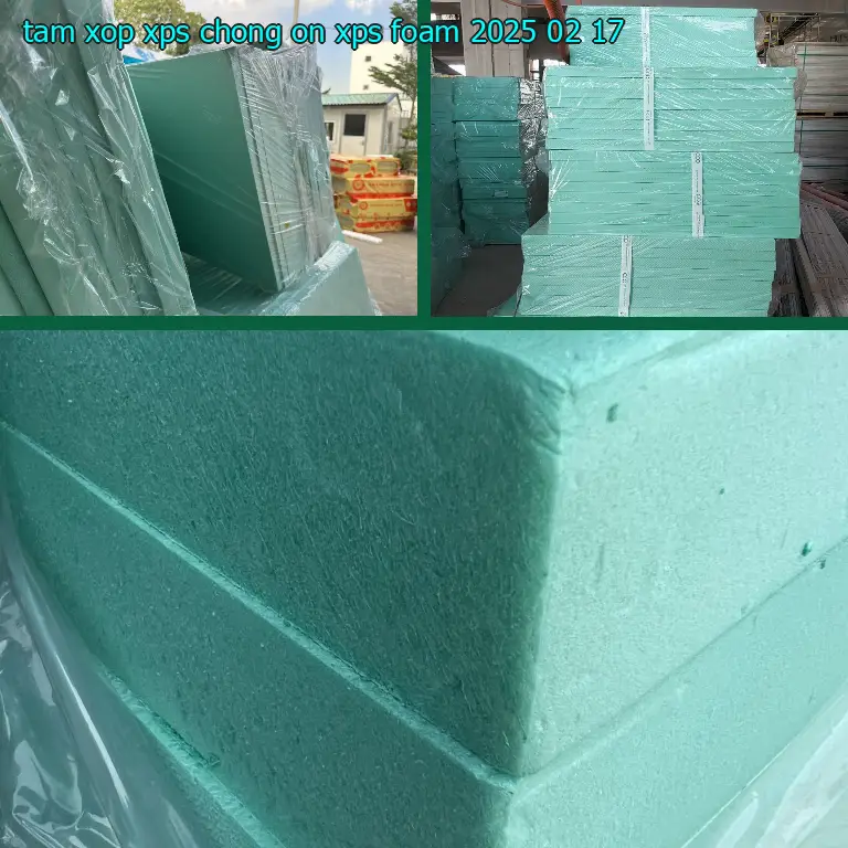 Ngày sản xuất tấm xốp XPS chống ồn XPS Foam: 2025-02-17