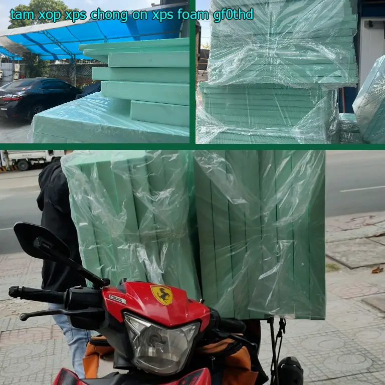 Model tấm xốp XPS chống ồn XPS Foam: GF0THD