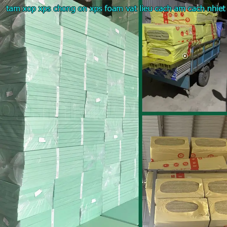 Nhà sản xuất tấm xốp XPS chống ồn XPS Foam: Vật liệu cách âm cách nhiệt Cát Tường