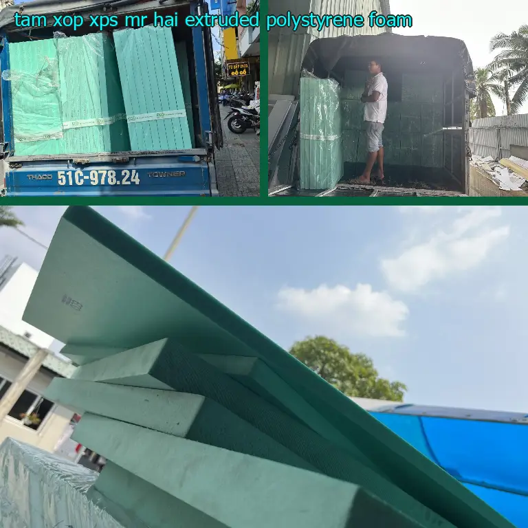 Chất liệu tấm Xốp XPS Mr Hải: Extruded Polystyrene Foam Chất liệu tấm Xốp XPS Mr Hải: Extruded Polystyrene Foam