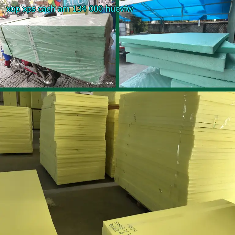Model xốp XPS cách âm 134.000₫: HUEVFW Model xốp XPS cách âm 134.000₫: HUEVFW