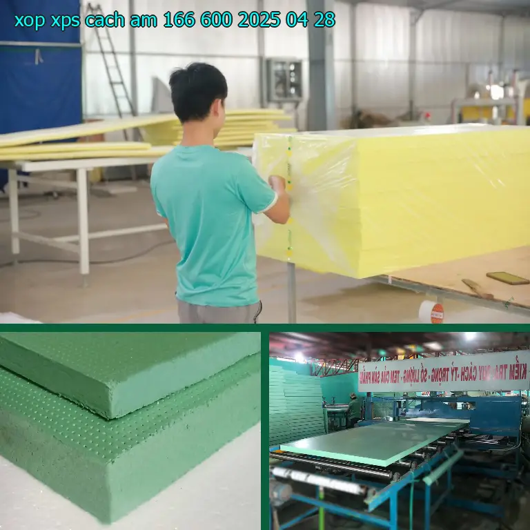 Ngày sản xuất xốp XPS cách âm 166.600₫: 2025-04-28