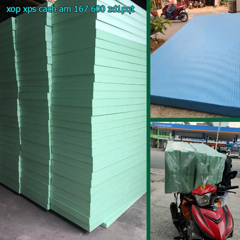 Model xốp XPS cách âm 167.600₫: ZD1PQT Model xốp XPS cách âm 167.600₫: ZD1PQT