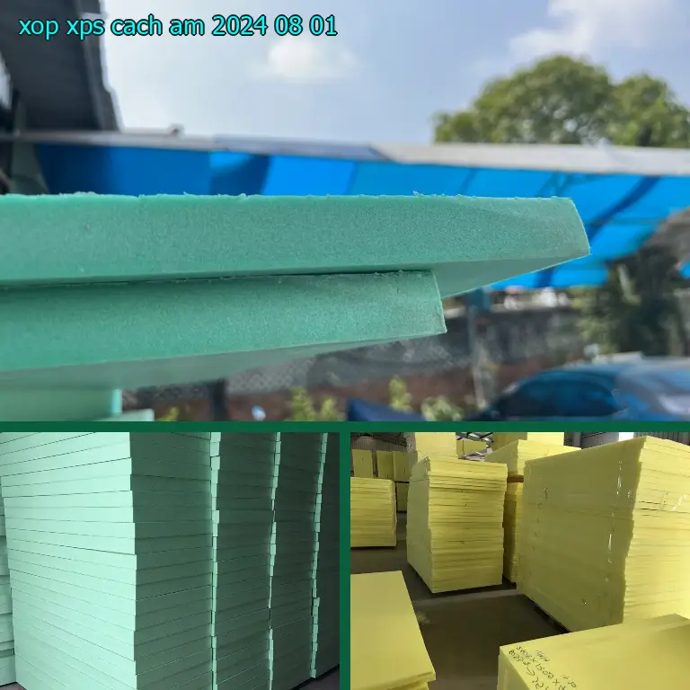 Xốp XPS cách âm 2024-08-01