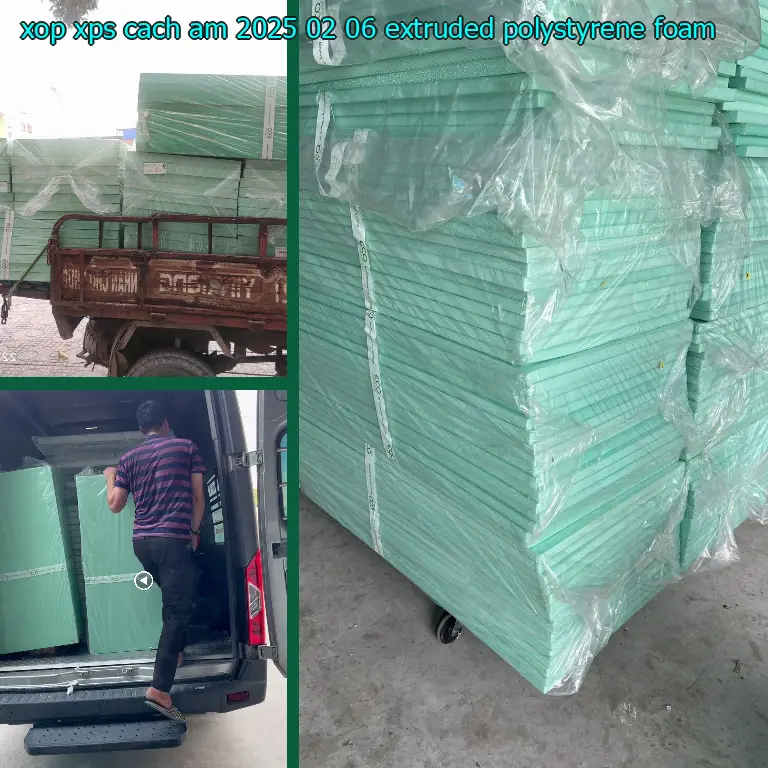 Chất liệu xốp XPS cách âm 2025-02-06: Extruded Polystyrene Foam Chất liệu xốp XPS cách âm 2025-02-06: Extruded Polystyrene Foam