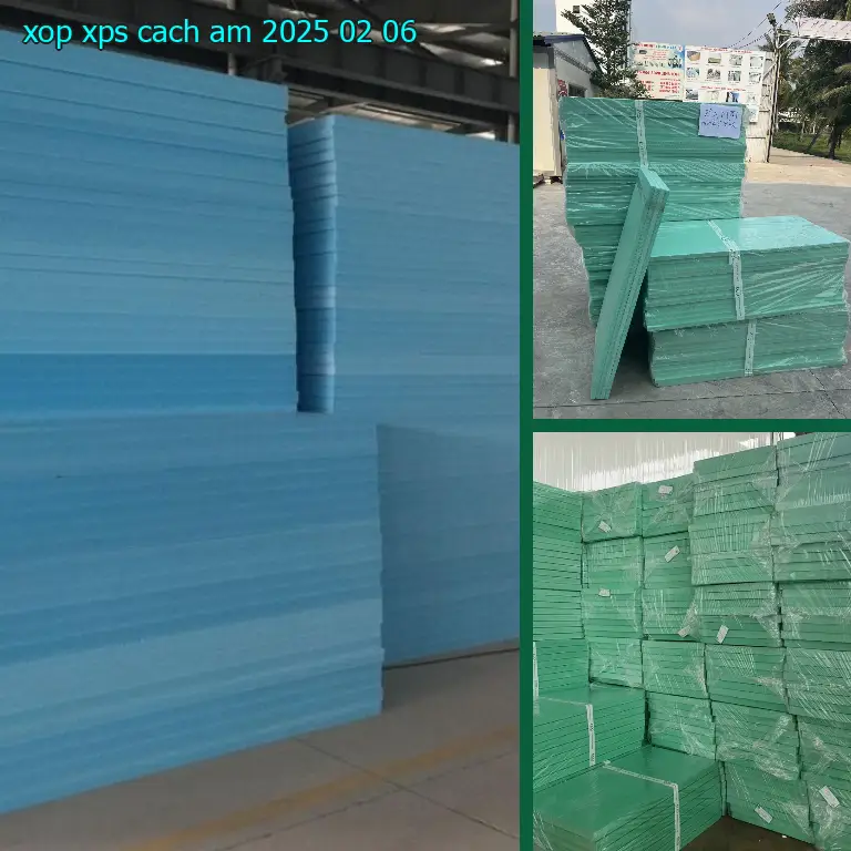 Xốp XPS cách âm 2025-02-06