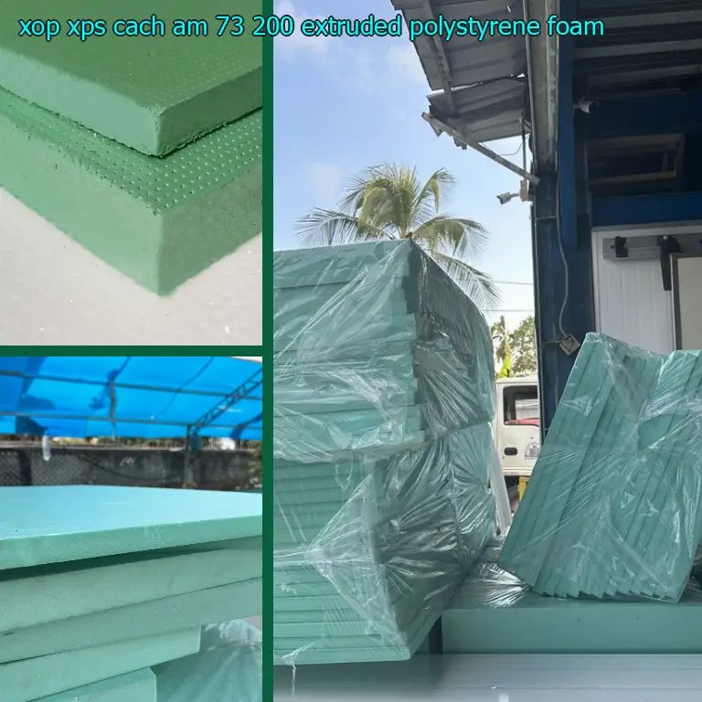 Chất liệu xốp XPS cách âm 73.200₫: Extruded Polystyrene Foam Chất liệu xốp XPS cách âm 73.200₫: Extruded Polystyrene Foam