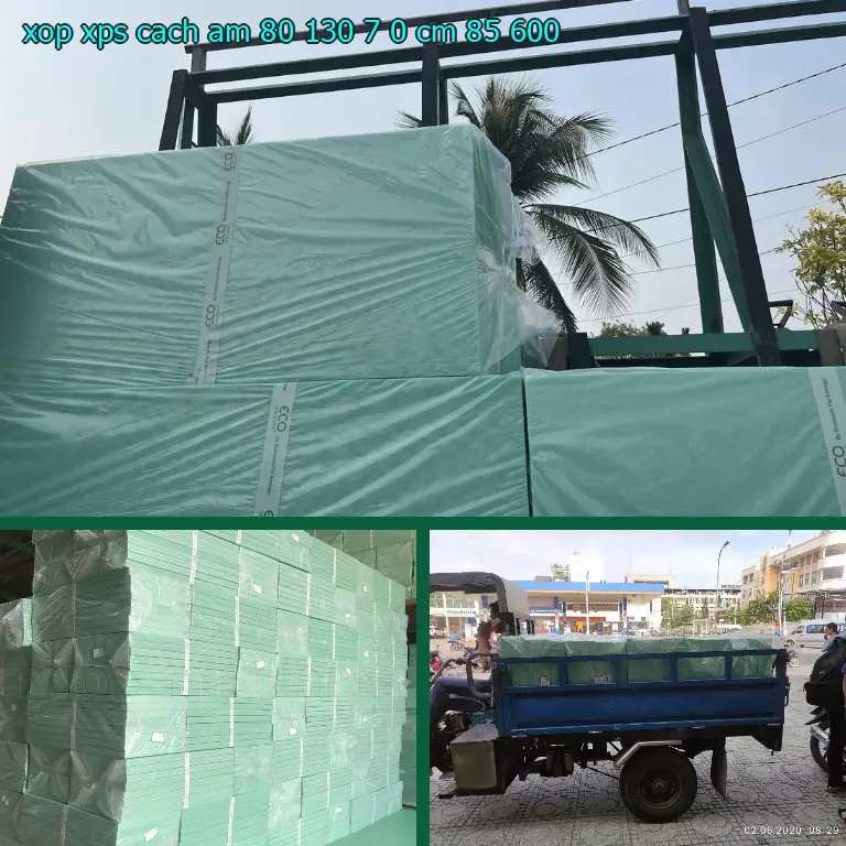 Đơn giá xốp XPS cách âm 80*130*7.0 cm: 85.600₫ Đơn giá xốp XPS cách âm 80*130*7.0 cm: 85.600₫