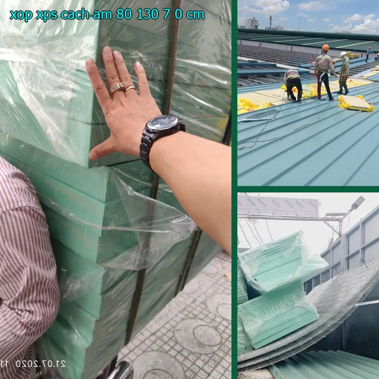 Xốp XPS cách âm 80*130*7.0 cm