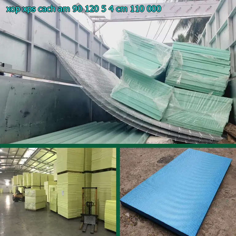 Đơn giá xốp XPS cách âm 90*120*5.4 cm: 110.000₫ Đơn giá xốp XPS cách âm 90*120*5.4 cm: 110.000₫