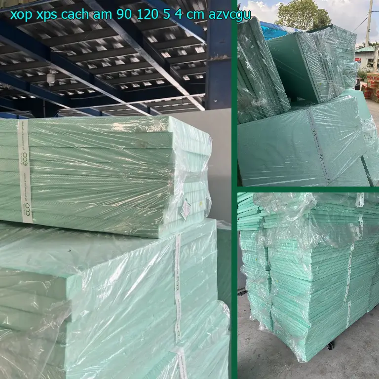 Model xốp XPS cách âm 90*120*5.4 cm: AZVCGU Model xốp XPS cách âm 90*120*5.4 cm: AZVCGU