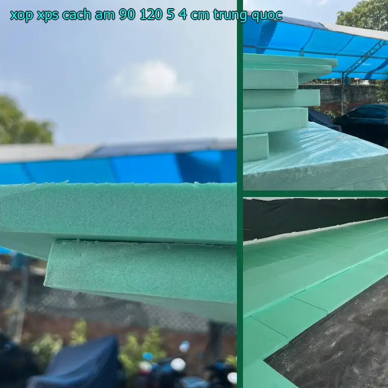 Xuất xứ xốp XPS cách âm 90*120*5.4 cm: Trung Quốc Xuất xứ xốp XPS cách âm 90*120*5.4 cm: Trung Quốc