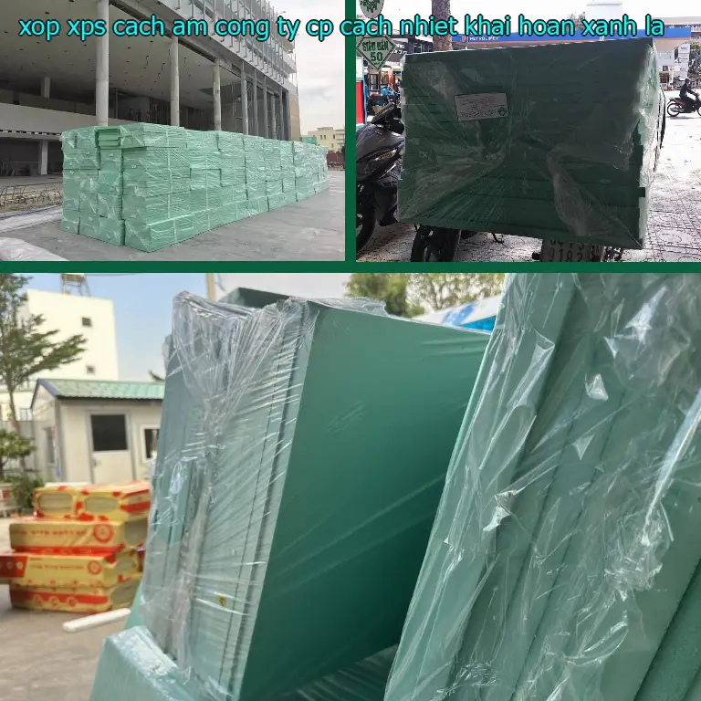 Màu sắc xốp XPS cách âm Công ty CP cách nhiệt Khải Hoàn: Xanh lá Màu sắc xốp XPS cách âm Công ty CP cách nhiệt Khải Hoàn: Xanh lá