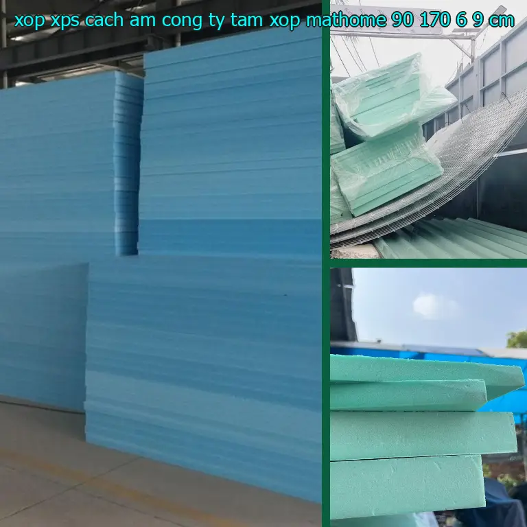 Kích thước xốp XPS cách âm Công ty tấm xốp MatHome: 90*170*6.9 cm Kích thước xốp XPS cách âm Công ty tấm xốp MatHome: 90*170*6.9 cm