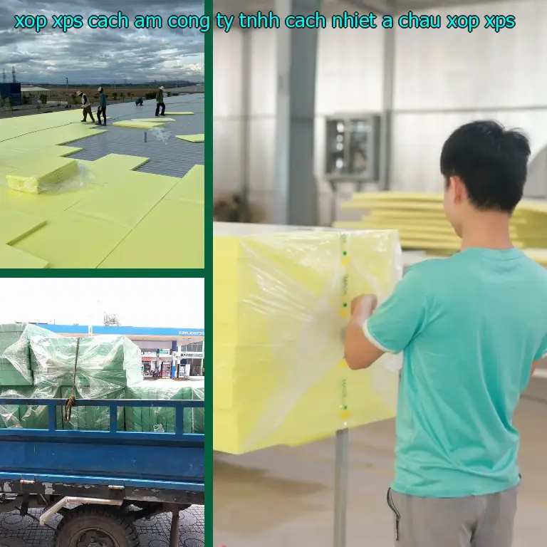 Danh mục xốp XPS cách âm Công ty TNHH cách nhiệt Á Châu: Xốp XPS