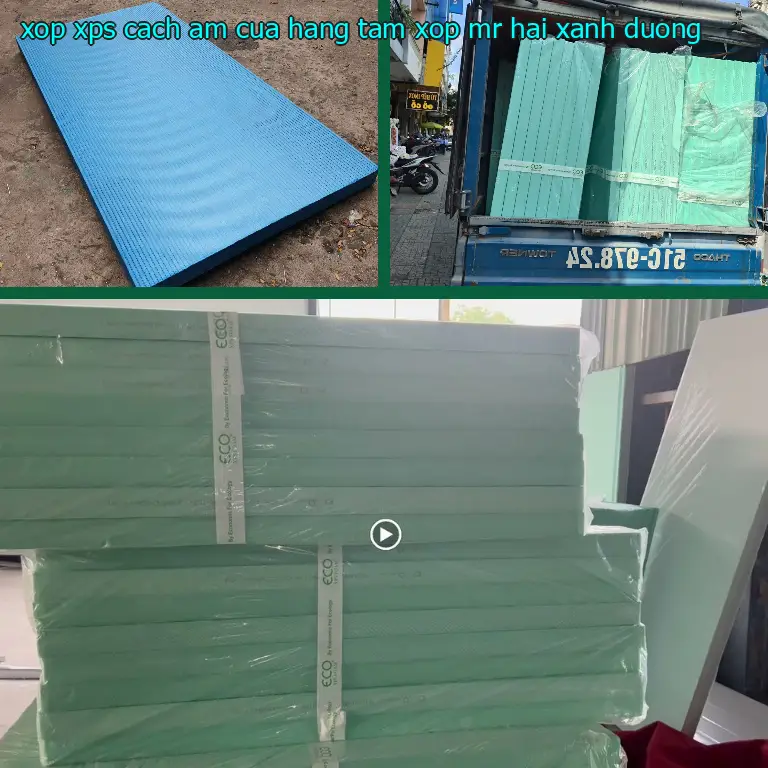 Màu sắc xốp XPS cách âm Cửa hàng tấm xốp Mr.HẢI: Xanh dương