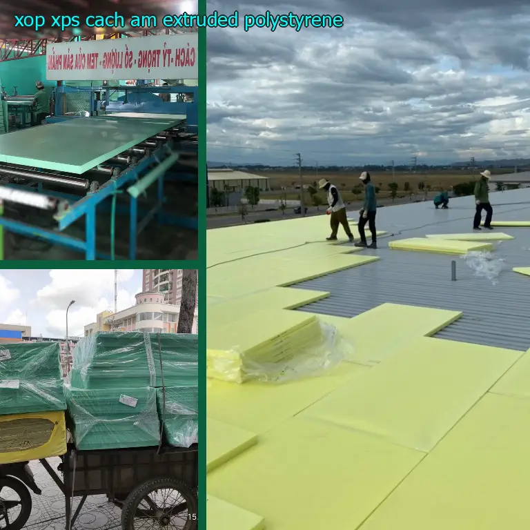 Xốp XPS cách âm Extruded Polystyrene