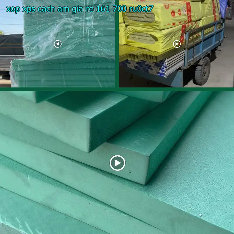 Model xốp XPS cách âm giá rẻ 161.700₫: RU0CT7 Model xốp XPS cách âm giá rẻ 161.700₫: RU0CT7