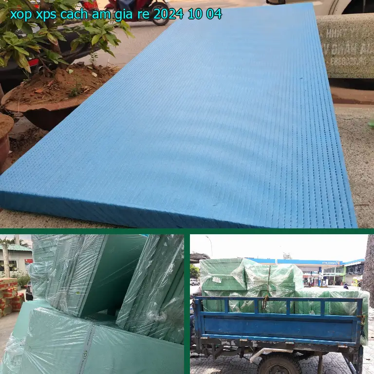Xốp XPS cách âm giá rẻ 2024-10-04