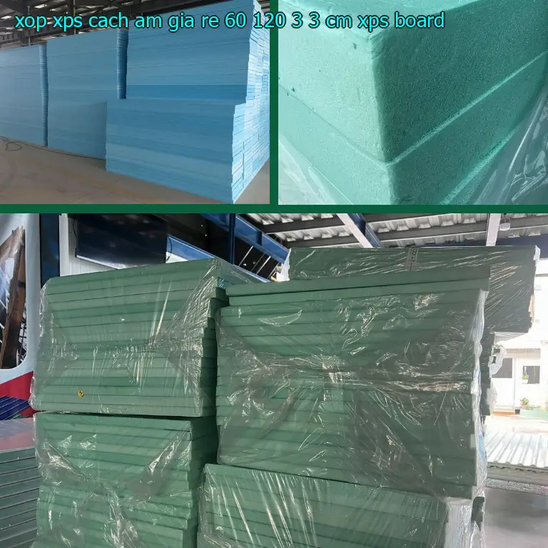 Danh mục xốp XPS cách âm giá rẻ 60*120*3.3 cm: XPS Board Danh mục xốp XPS cách âm giá rẻ 60*120*3.3 cm: XPS Board