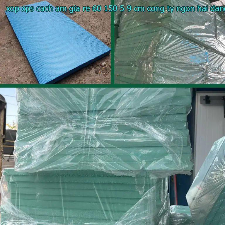 Nhà cung cấp xốp XPS cách âm giá rẻ 60*150*5.9 cm: Công ty Ngọn Hải Đăng