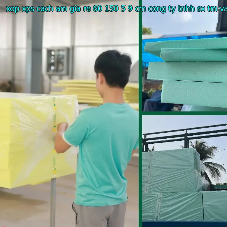 Nhà sản xuất xốp XPS cách âm giá rẻ 60*150*5.9 cm: Công ty TNHH SX TM và đầu tư Tiến Phong