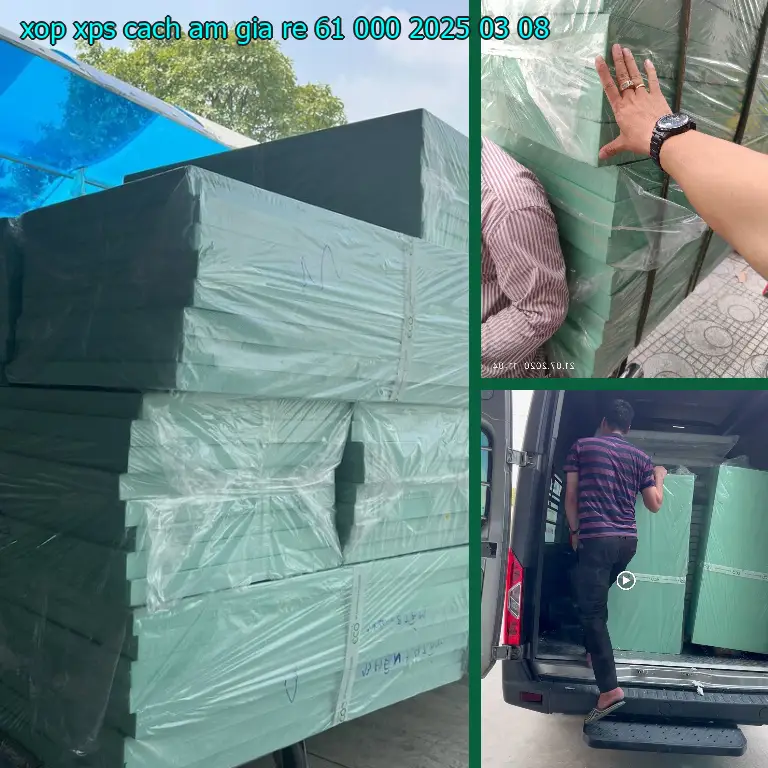 Ngày sản xuất xốp XPS cách âm giá rẻ 61.000₫: 2025-03-08