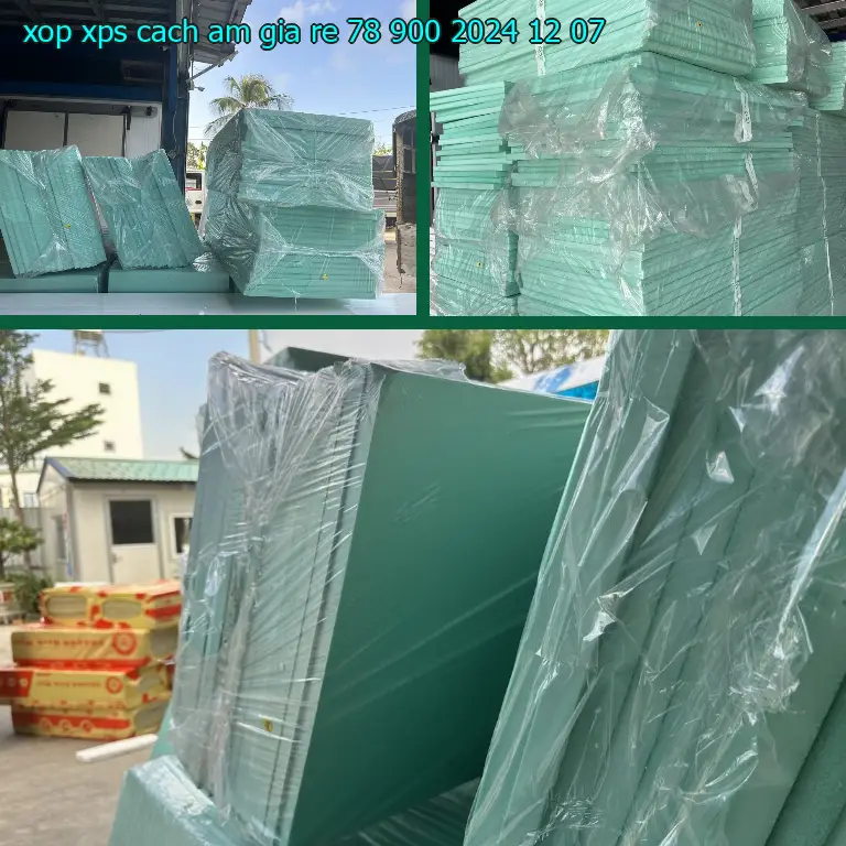 Ngày sản xuất xốp XPS cách âm giá rẻ 78.900₫: 2024-12-07 Ngày sản xuất xốp XPS cách âm giá rẻ 78.900₫: 2024-12-07