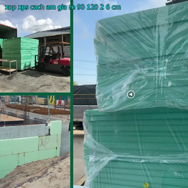 Xốp XPS cách âm giá rẻ 90*120*2.6 cm