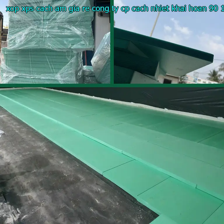 Kích thước xốp XPS cách âm giá rẻ Công ty CP cách nhiệt Khải Hoàn: 90*180*3.0 cm Kích thước xốp XPS cách âm giá rẻ Công ty CP cách nhiệt Khải Hoàn: 90*180*3.0 cm