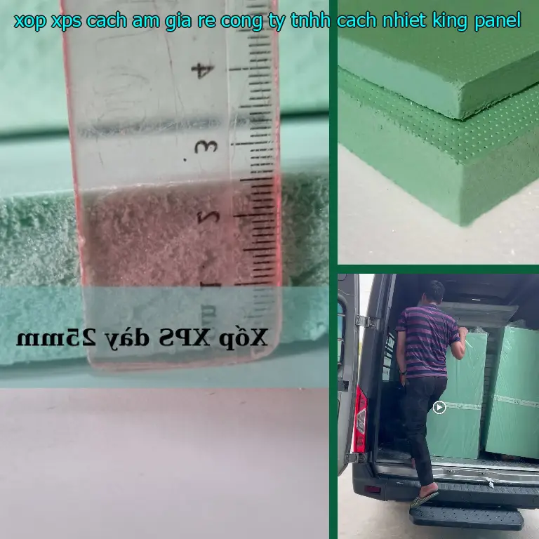 Xốp XPS cách âm giá rẻ Công ty TNHH cách nhiệt King Panel