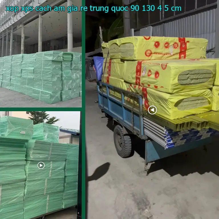 Kích thước xốp XPS cách âm giá rẻ Trung Quốc: 90*130*4.5 cm Kích thước xốp XPS cách âm giá rẻ Trung Quốc: 90*130*4.5 cm