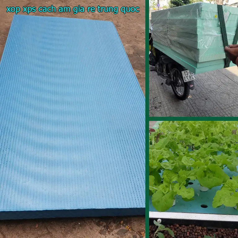 Xốp XPS cách âm giá rẻ Trung Quốc