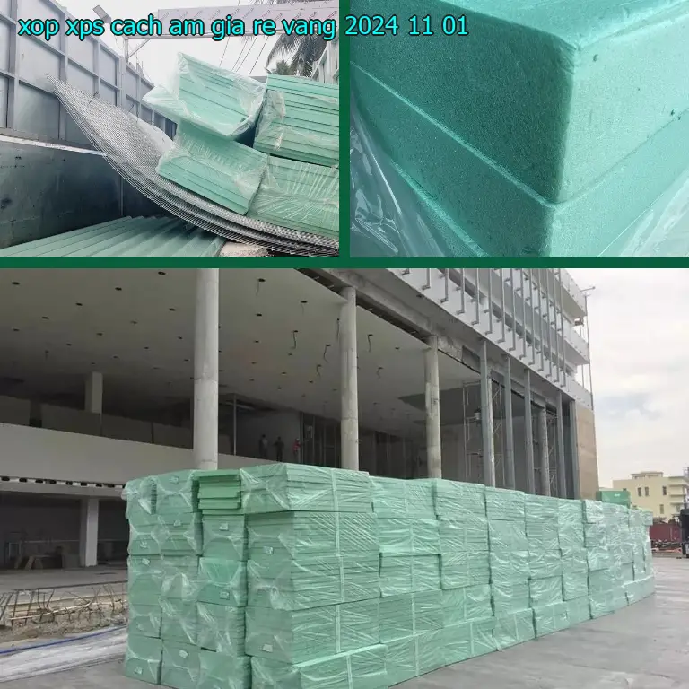 Ngày sản xuất xốp XPS cách âm giá rẻ Vàng: 2024-11-01