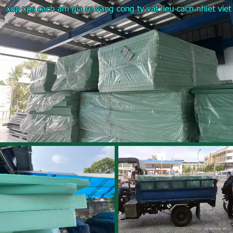 Nhà sản xuất xốp XPS cách âm giá rẻ Vàng: Công ty vật liệu cách nhiệt Việt Nhật
