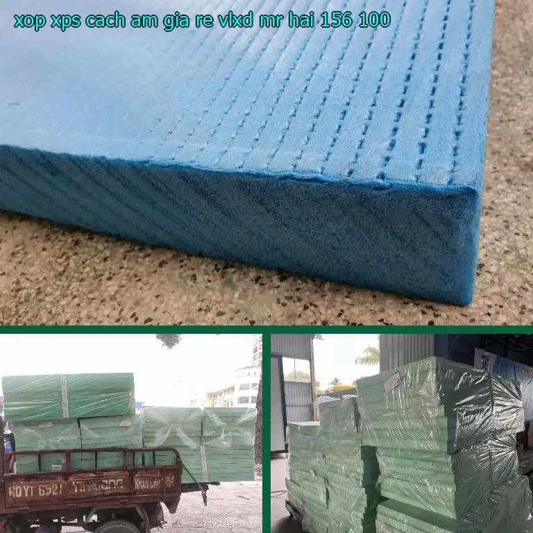 Giá xốp XPS cách âm giá rẻ VLXD Mr.HẢI: 156.100₫ Giá xốp XPS cách âm giá rẻ VLXD Mr.HẢI: 156.100₫