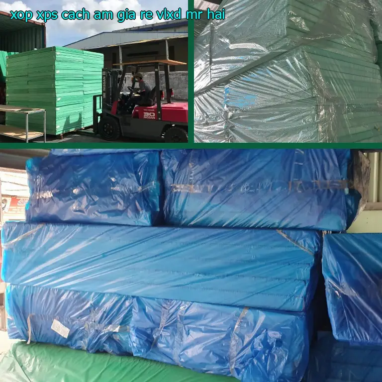Xốp XPS cách âm giá rẻ VLXD Mr.HẢI