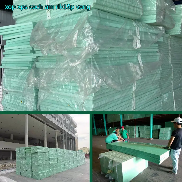 Màu sắc xốp XPS cách âm RLK19P: Vàng Màu sắc xốp XPS cách âm RLK19P: Vàng
