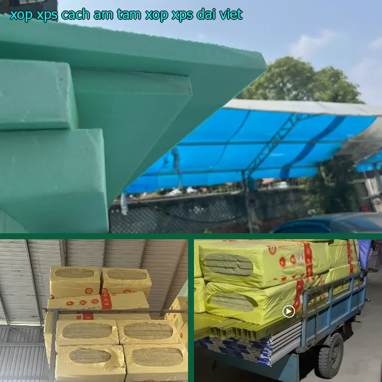 Xốp XPS cách âm Tấm xốp XPS Đại Việt