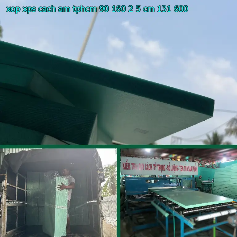 Giá xốp XPS cách âm TpHCM 90*160*2.5 cm: 131.600₫ Giá xốp XPS cách âm TpHCM 90*160*2.5 cm: 131.600₫