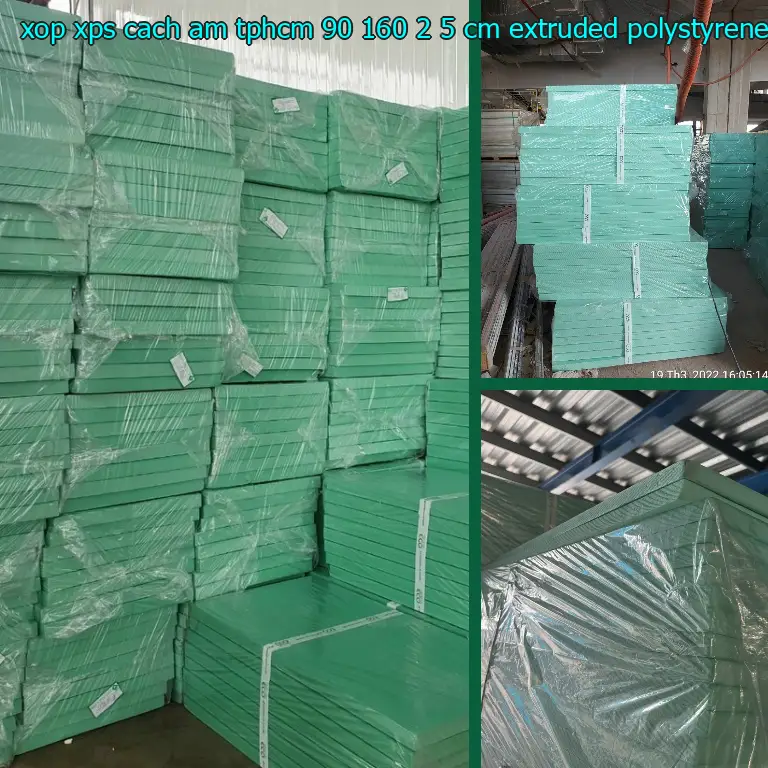 Chất liệu xốp XPS cách âm TpHCM 90*160*2.5 cm: Extruded Polystyrene Chất liệu xốp XPS cách âm TpHCM 90*160*2.5 cm: Extruded Polystyrene