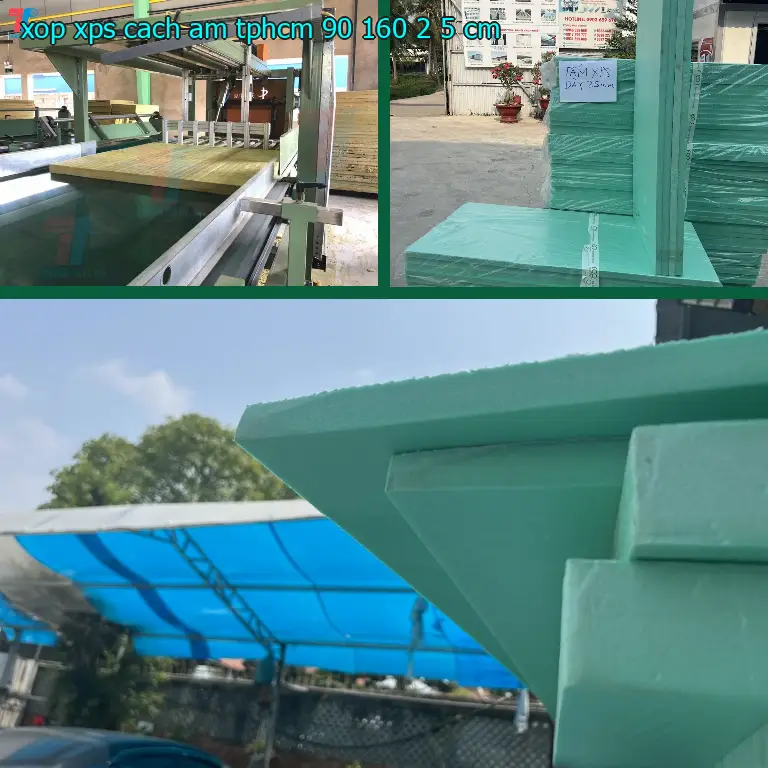 Xốp XPS cách âm TpHCM 90*160*2.5 cm