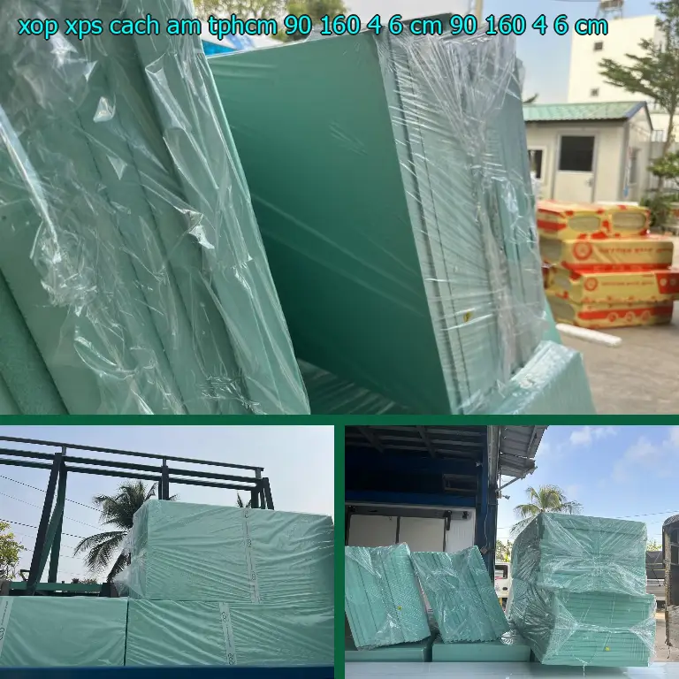 Kích thước xốp XPS cách âm TpHCM 90*160*4.6 cm: 90*160*4.6 cm