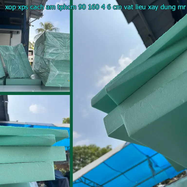 Nhà cung cấp xốp XPS cách âm TpHCM 90*160*4.6 cm: Vật Liệu Xây Dựng Mr.HẢI