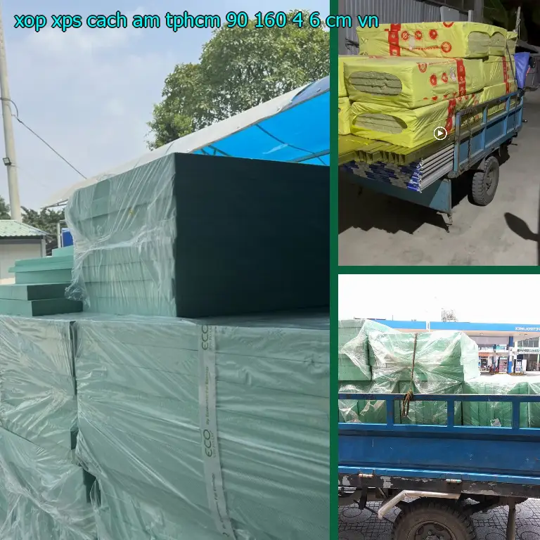 Xuất xứ xốp XPS cách âm TpHCM 90*160*4.6 cm: VN