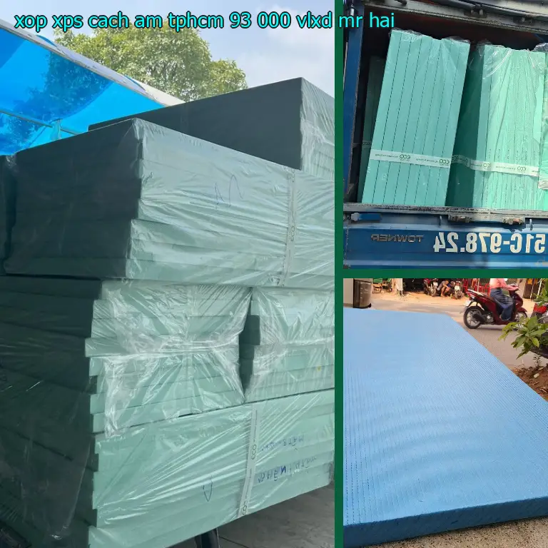 Nhà cung cấp xốp XPS cách âm TpHCM 93.000₫: VLXD Mr.HẢI